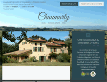 Tablet Screenshot of chaumarty.com